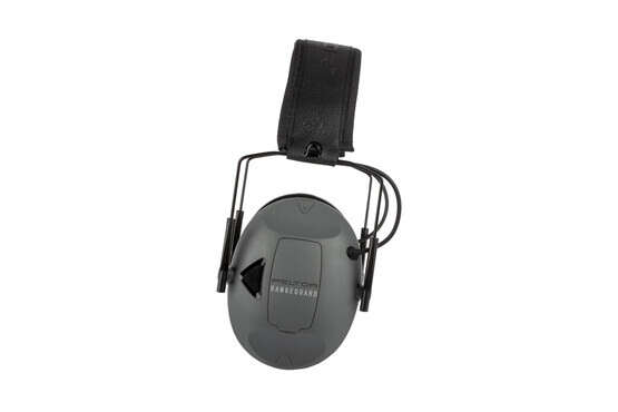 The Peltor Sport RangeGuard electronic hearing protection Gray provide a NRR of 21 decibels